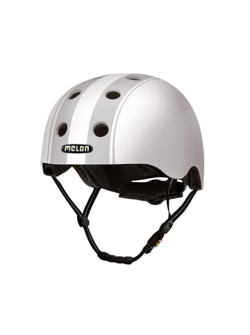 Melon® Helm Decent Double Grey (matte) in weiß