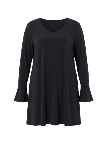 Ulla Popken Longshirt in schwarz