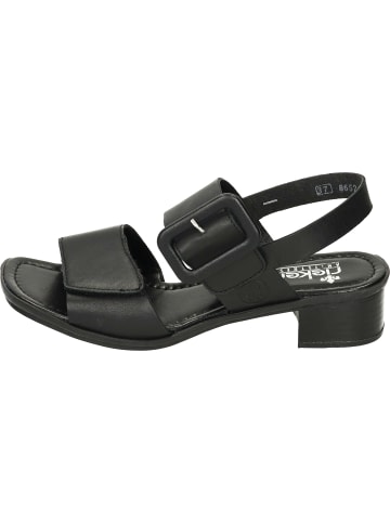 rieker Komfort-Sandalen in schwarz