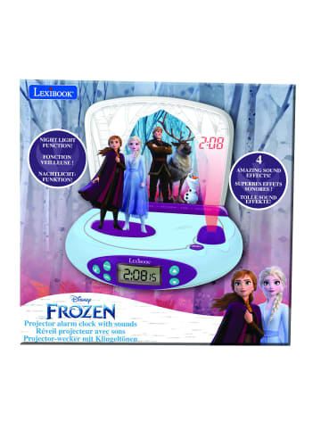 LEXIBOOK® Disney Frozen 3D-Figur Projektionswecker mit Sounds