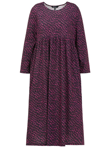 Ulla Popken Jerseykleid in magenta