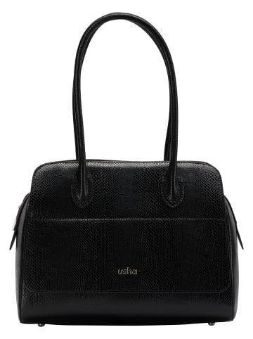 usha BLACK LABEL Henkeltasche in Schwarz