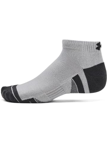 Under Armour Socke "UA Performance Tech 3Pk Low" in Grau