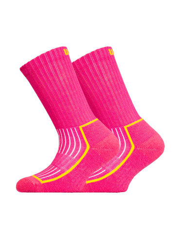 UphillSport Wander-Socke SAANA JR 2er Pack in Pink