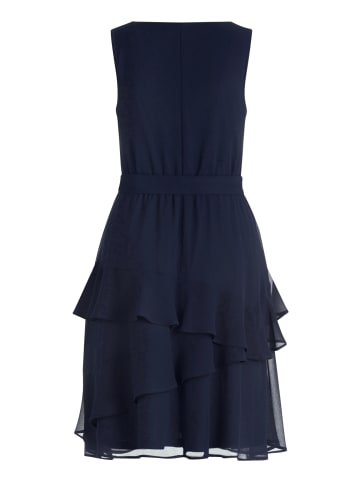 Vera Mont Cocktailkleid mit Volant in Night Sky