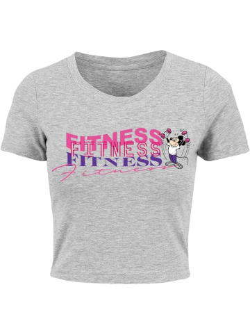 Merchcode T-Shirt "Mickey Fitness Tee" in Grau