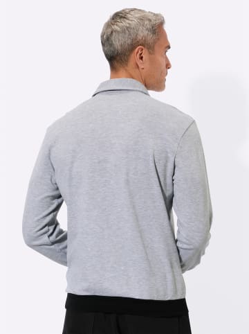 Sieh an! Sweatshirt in hellgrau