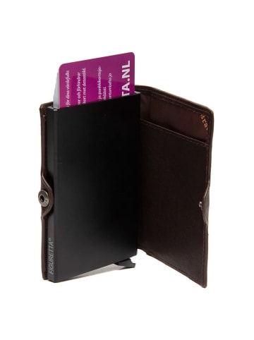 The Chesterfield Brand Francis - Kreditkartenetui 6cc 10 cm RFID (black) in braun