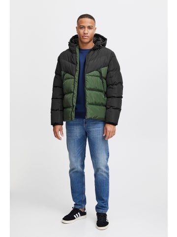 BLEND Steppjacke Outerwear 20716150  Dicke Steppjacke mit Color-Block in Grün