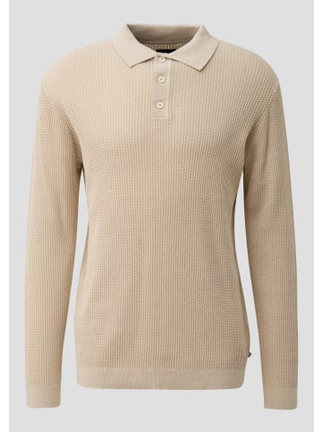 QS Strickpullover in 9413_helles sand