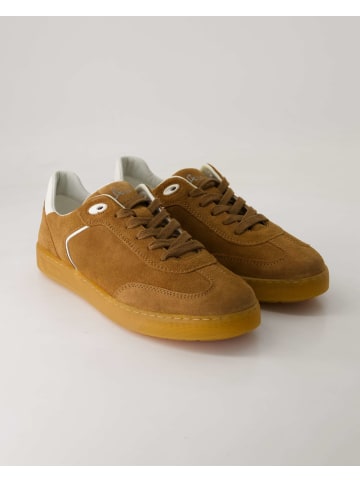 Sioux Sportliche Schnürschuhe in Braun