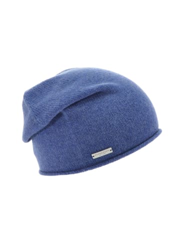 Seeberger Strickmütze in blau