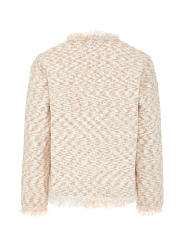 VIRITA Women Strickjacke in Beige Mehrfarbig