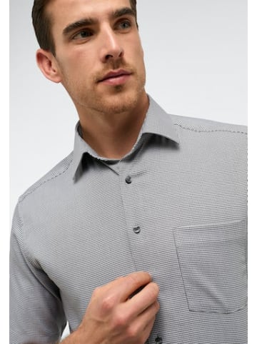 Eterna Kurzarm FreizeitHemd für Herren in silber