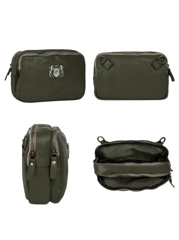 Samantha Look Umhängetasche in dunkelgrün