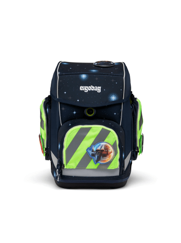 Ergobag Fluo Zip-Set mit Reflektorstreifen in grün