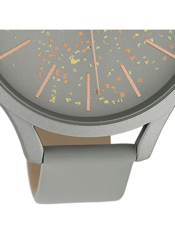 Oozoo Armbanduhr Oozoo Timepieces grau groß (ca. 44mm)