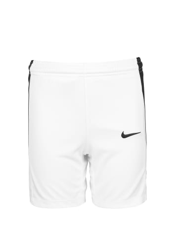 Nike Performance Trainingsshorts Team Basketball Stock in weiß / schwarz