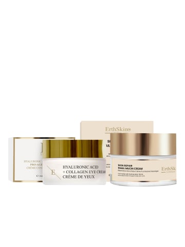 ErthSkin Schneckenschleim Creme & Pro-Age Augencreme Set