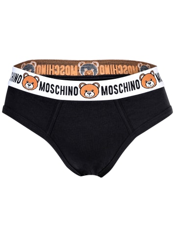Moschino Slip 2er Pack in Schwarz