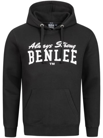 BENLEE Rocky Marciano Hoodie "Hood Strong" in Schwarz