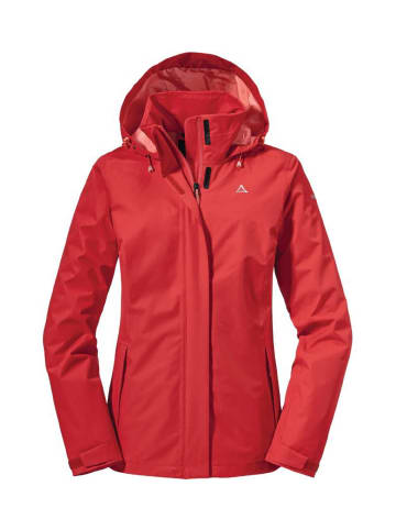 Schöffel Funktions-Regenjacke Jacket Gmund L in Rot