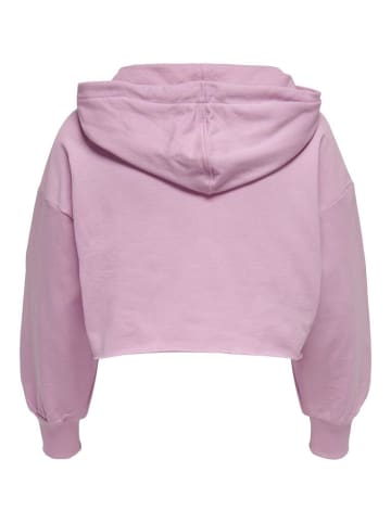 ONLY Sweatshirt in Chalk Violet-PRINT