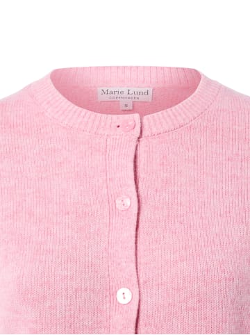 Marie Lund Strickjacke in rosa - 0006