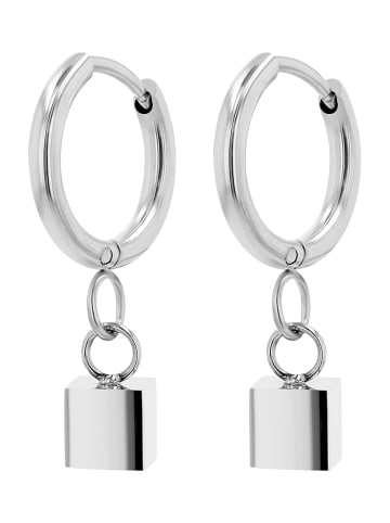 Adeliás Damen Anhänger aus Edelstahl in silber