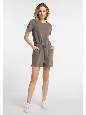 DreiMaster Vintage Damen Cupro Jumper in Dunkelgrau