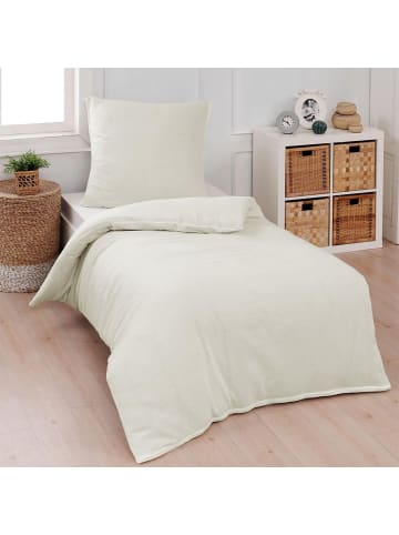 Traumschlaf Bettwäsche Musselin Uni in creme