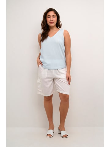 Kaffe Ärmellose Bluse KAmilia in Windsurfer / Chalk Stripe