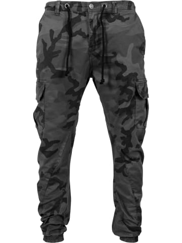 Urban Classics Cargo-Hosen in grey camo