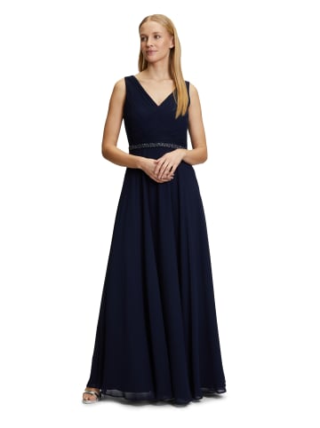 Vera Mont Abendkleid mit Plissee in Night Sky