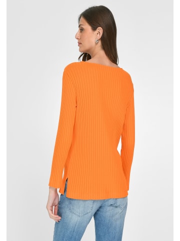 WALL London Langarmshirt Cotton in orange