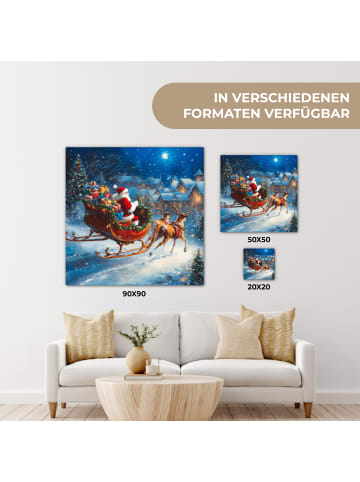 MuchoWow Leinwand Bilder Cognac