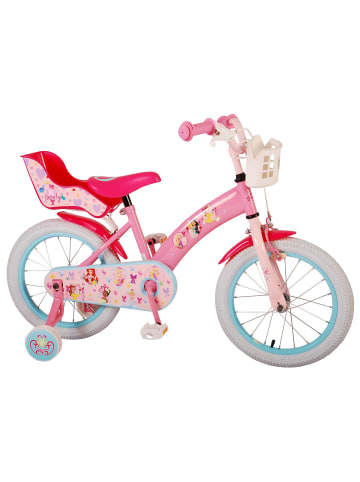 Volare Kinderfahrrad Disney Princess für Mädchen 16 Zoll Kinderrad in Rosa 4 Jahre