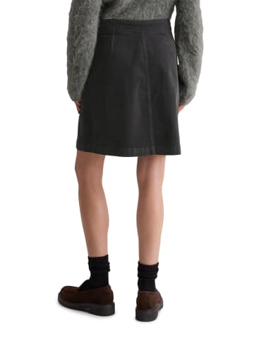 Marc O'Polo Kurzer Samtrock in night grey