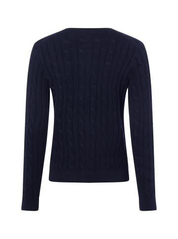Marie Lund Strickpullover in marine - 0002