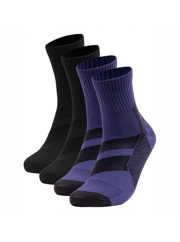 Occulto 2er Pack Sport-Kompressionssocken Ian in Schwarz-Blau