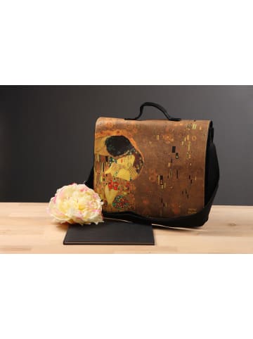 Goebel Umhängetasche " Gustav Klimt - Der Kuss " in Gold