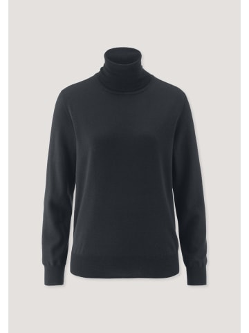 Hessnatur Hessnatur Rollkragenpullover Relaxed aus reiner Bio-Merinowolle in marine