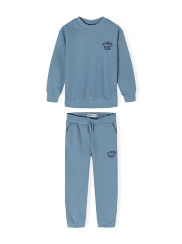 Minoti 2tlg. Set: Jogginganzug 23fleece204 in Blau