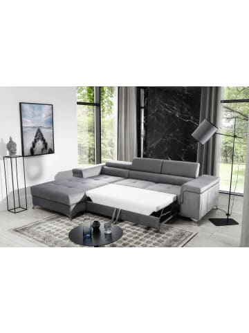 MF Design Ricky Recamiere Links in Senf -  (L) 205 x (B) 281 x (H) 88 cm