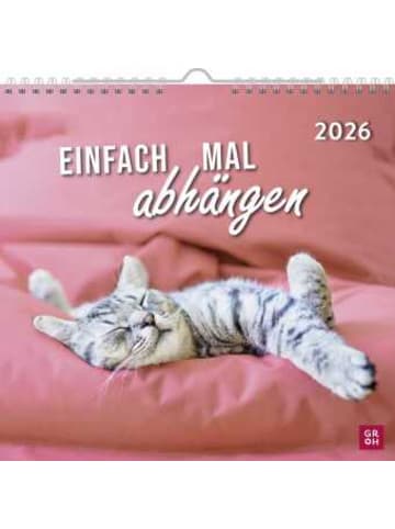 Groh Kalender - Wandkalender 2026: Einfach mal abhängen