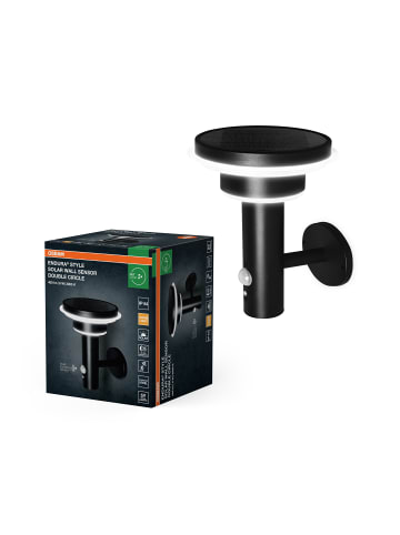Osram ENDURA Solar Wall Sensor, Außenbeleuchtung, Schwarz