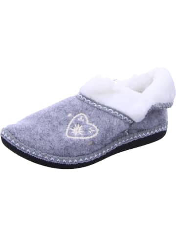 Scandi Hausschuh in grau