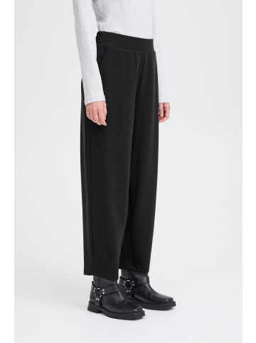 ICHI Casual Hose IHNANNI Regular fit in Black solid