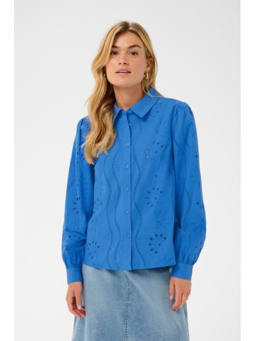 Cream Langarm - Hemd CRSigne Regular fit in Palace Blue