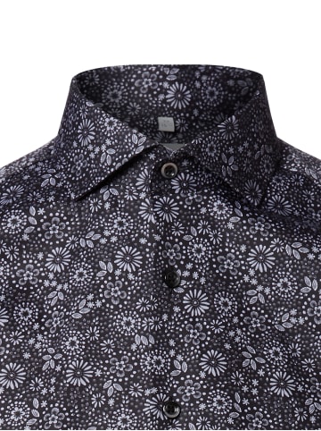 OLYMP  Hemd in anthrazit hellgrau - 0001